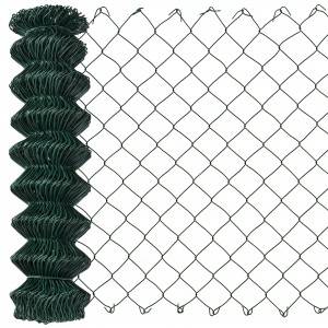 Chain link wire fence