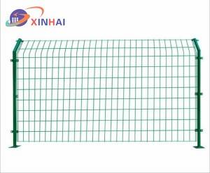 double-sided wire fence
