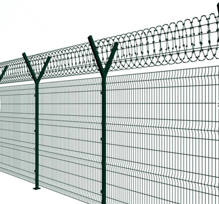 High Quality Wrought Iron Railings -
 airport fence metal fence – Xinhai