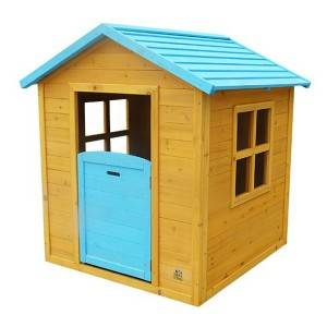 C232 Wooden Simple Kids Playhouse Outdoor Play House