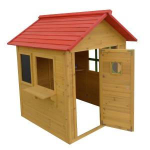 C234 Wooden Outdoor Simple Cubby House Lodge