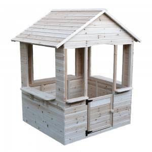 Good Wholesale Vendors Corner Rabbit Hutch - C433 Wooden Play House For Kids Outdoor – GHS