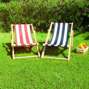 factory low price Swing And Slide Set - C406 Wood Outdoor Children Deck Chair – GHS