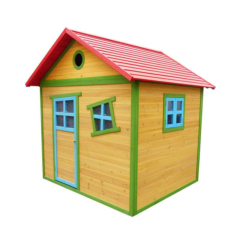 C231 Kids Outdoor Wooden Playhouse Children Cubby House Featured Image