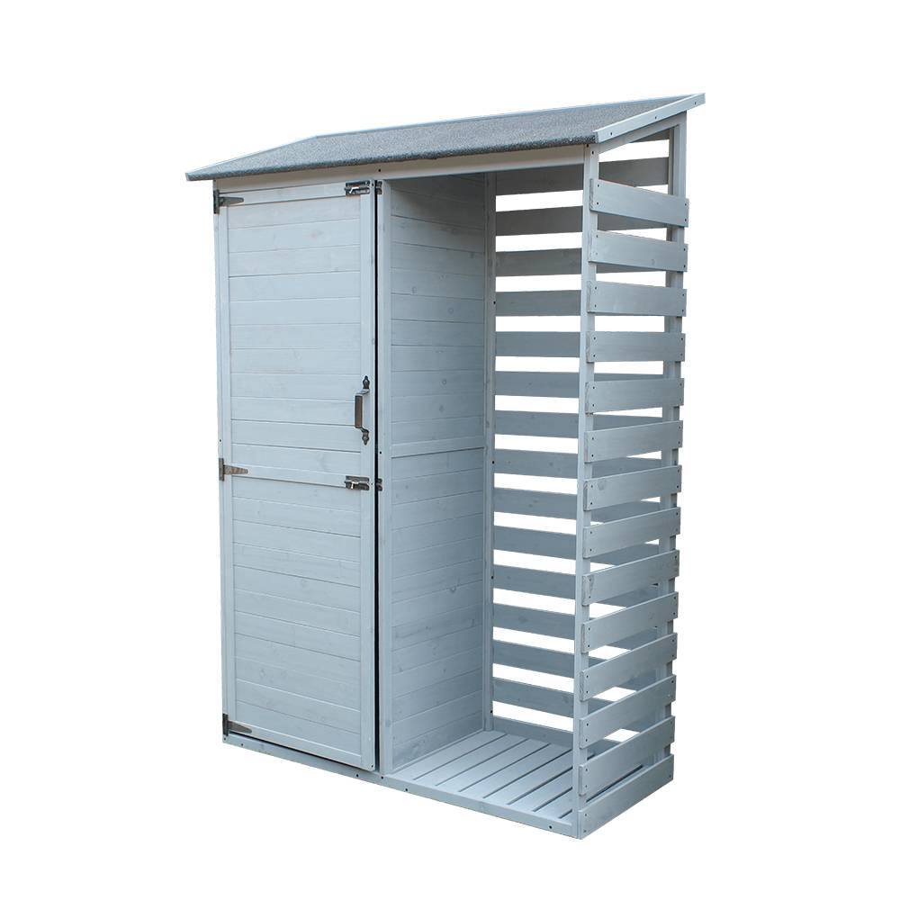 G394 Wood Outdoor Garden Storage Shed With Asphalt Roof Featured Image