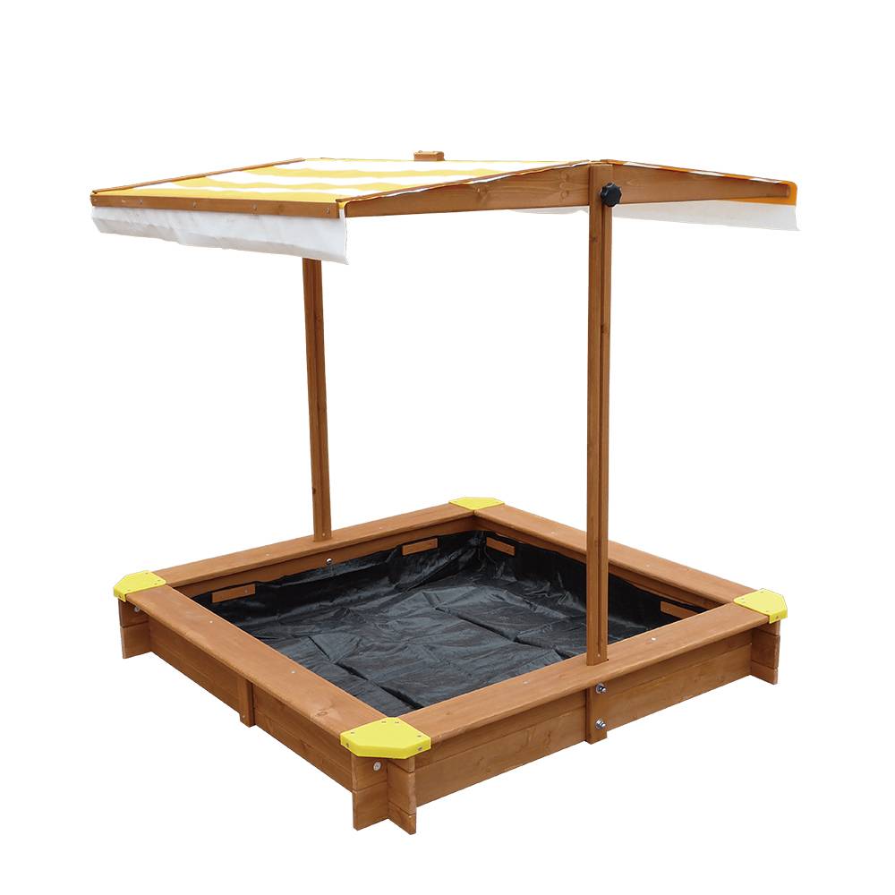100% Original Factory Folding Table Mechanism - C167 Wooden Sandbox With Canopy – GHS