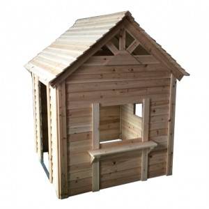 Good User Reputation for Chicken House Winch - 20162 Wooden Playhouse Outdoor Cubby for Children – GHS