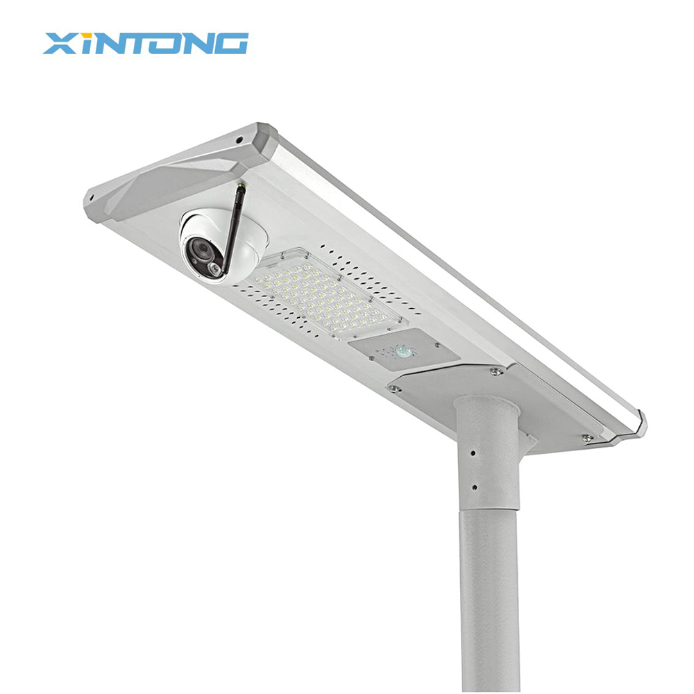 Manufacturer of   Track Grow Lawn Wall Tail Street Light UFO High Bay LED Solar Lamp  - Outdoor LED Solar Street Light With Wifi Camera – Xintong
