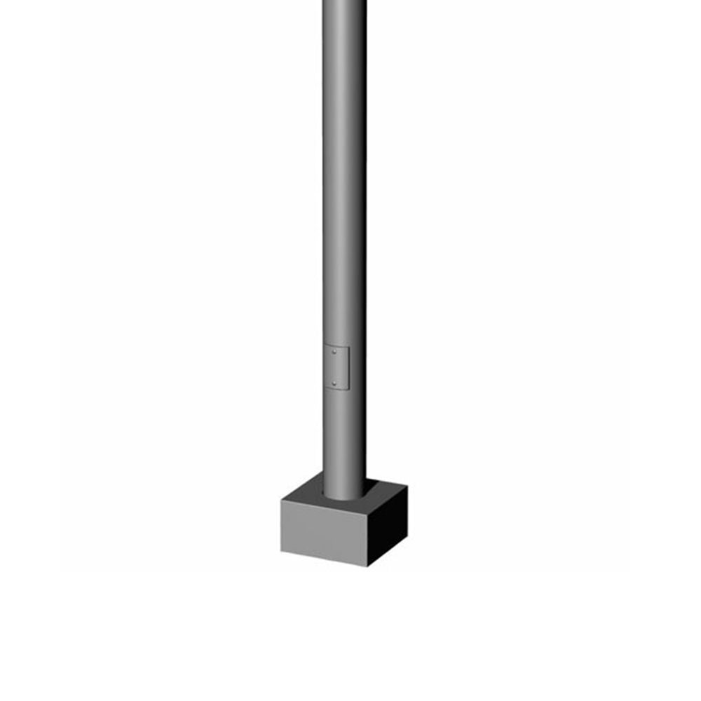 CustomizedGalvanized Steel Solar Street Light Pole