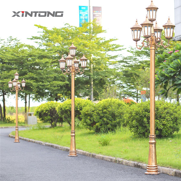 Outdoor Lamp Aluminum  Garden Light pole (1)