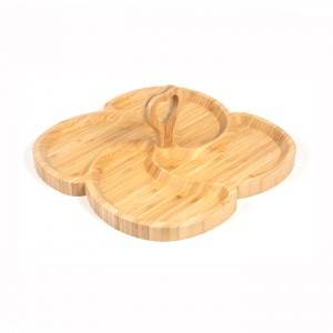 100% Natural bamboo Banquet Fruit Cake Plate  XH-C027