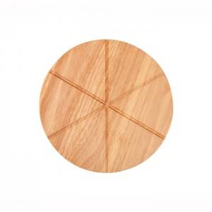Natural Wood Cutting Board Meat Food Stone Pizza Plate Cake Tea Tray