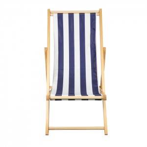 Outdoor Folding Sunbathing Wooden Beach Chairs For Sale XH-X007