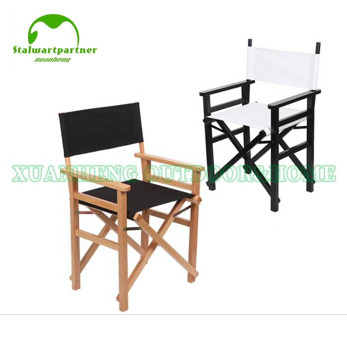 Folding Makeup Artis Solid Wood Director Chair XH-Y034
