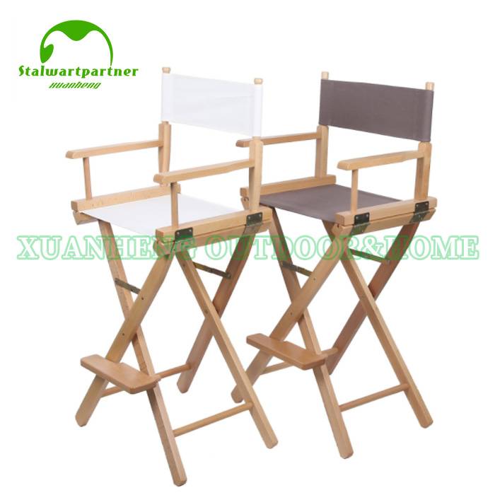 4 Season Portable Luxury Canvas Wooden Director Chairs XH-Y021