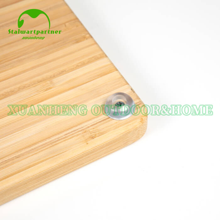 Bamboo Cutting Board With Deep Drip Groove