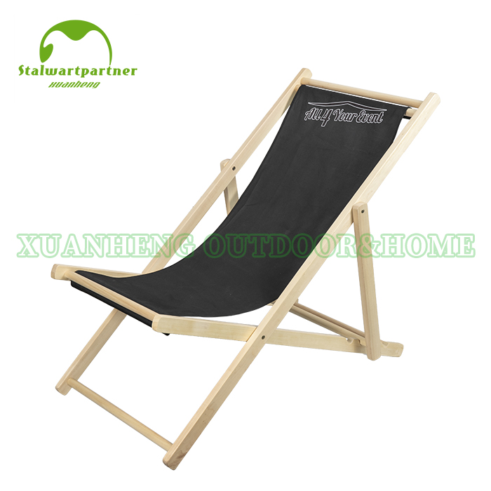 Seaside Folding Wooden Beach Chair XH-X003