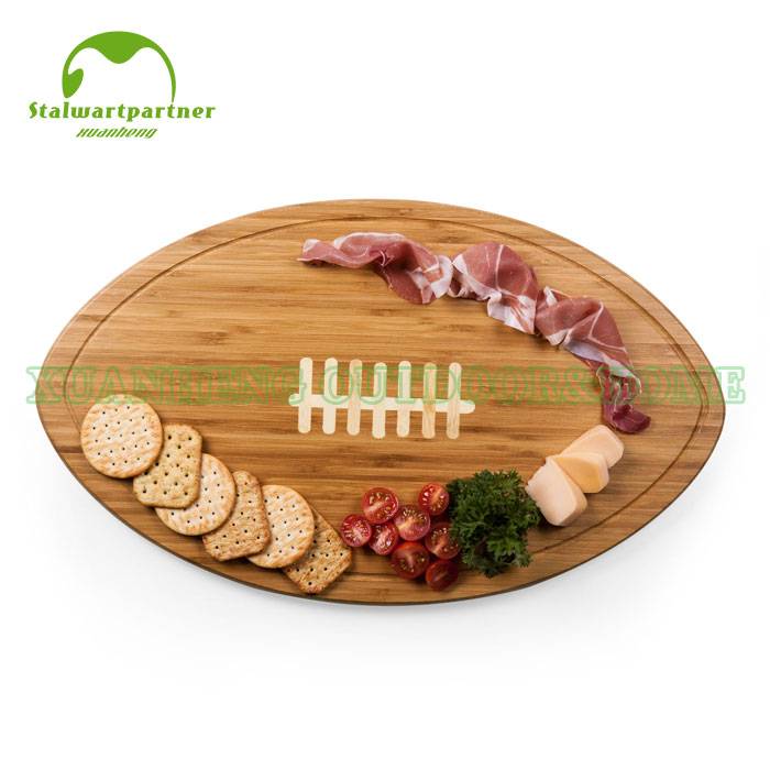 Bamboo Cheese Board That Doubles As A Serving Platter