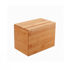 Custom Bamboo Recipe Box