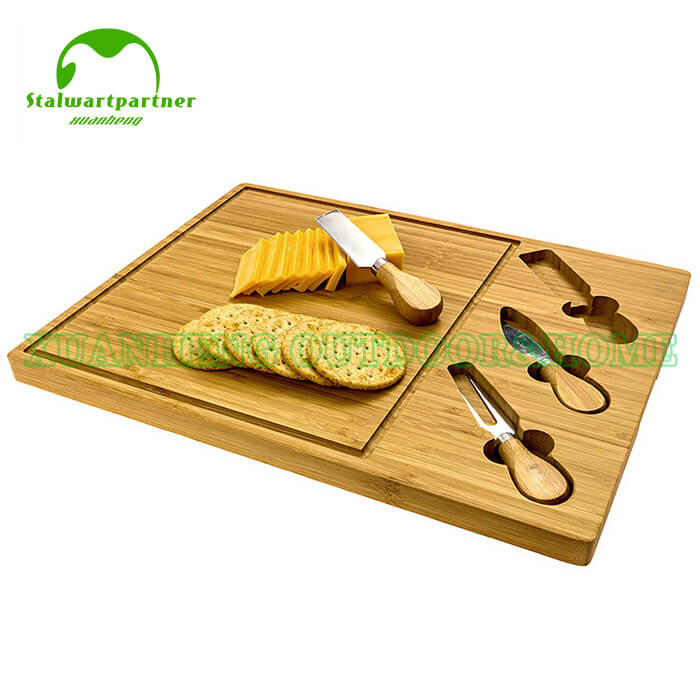 New Creative Full Bamboo Cutting Boardr Mini Cheese Board