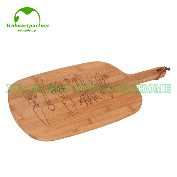 Bamboo Vegetable And Fruit Chopping Board With Logo