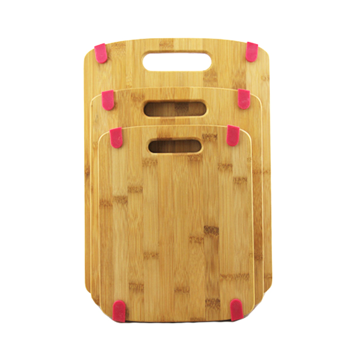 Natural Bamboo Eco-friendly Wholesale Rectangle Jointed Bamboo Cutting Board