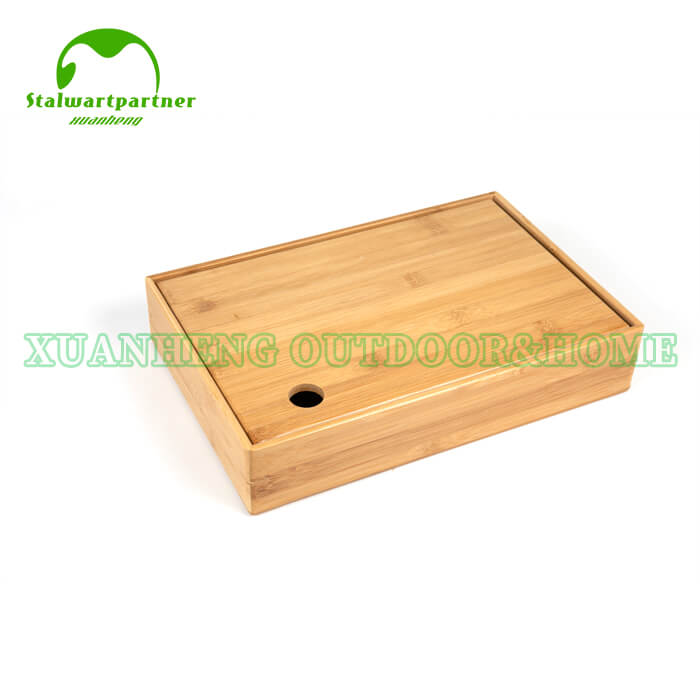 Natural Bamboo Tea Box