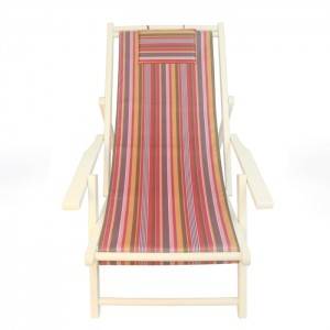 Comfortable Wooden Folding Beach Sling Chair Fishing Chair XH-X030