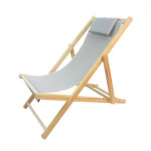 Wooden Fishing Portable Folding Camping Beach Chair XH-X026