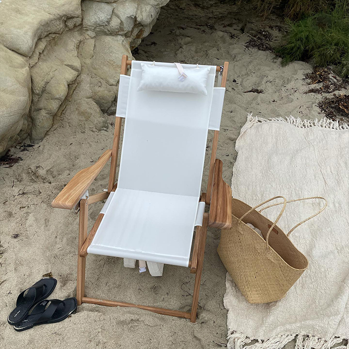 Adjustable Wooden Beach Chair   XH-X097
