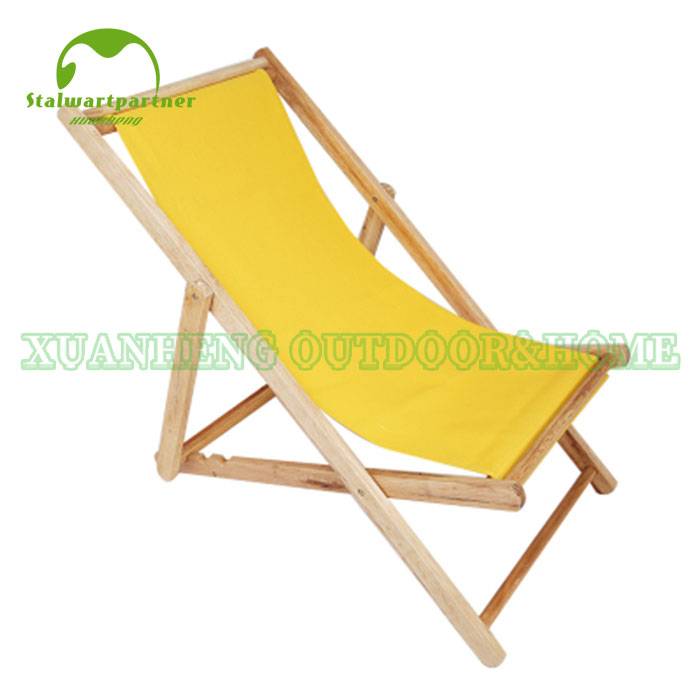 Wooden Camping Deck Beach Folding Chair XH-X048