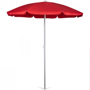 Sunshade Vintage Outdoor Luxury Wooden Beach Patio Tassel Umbrella  XH-U003
