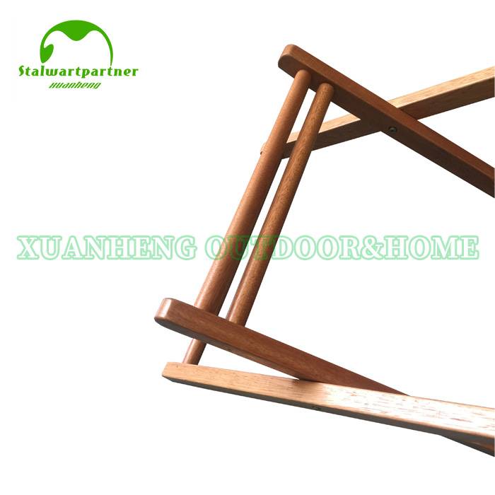 Foldable Wooden Beach Lounge Chair For Children XH-W006