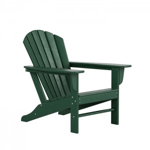 Eco-Friendly Material Modern Garden Patio Lawn Adirondack Deck Chair XH-H035