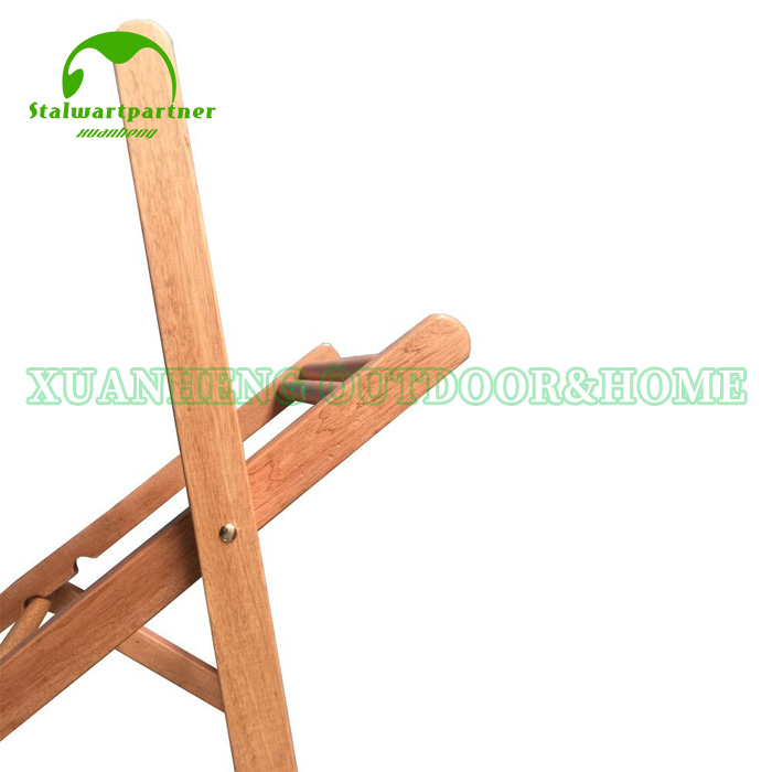 Outdoor Wooden Beach Sling Chair XH-X006