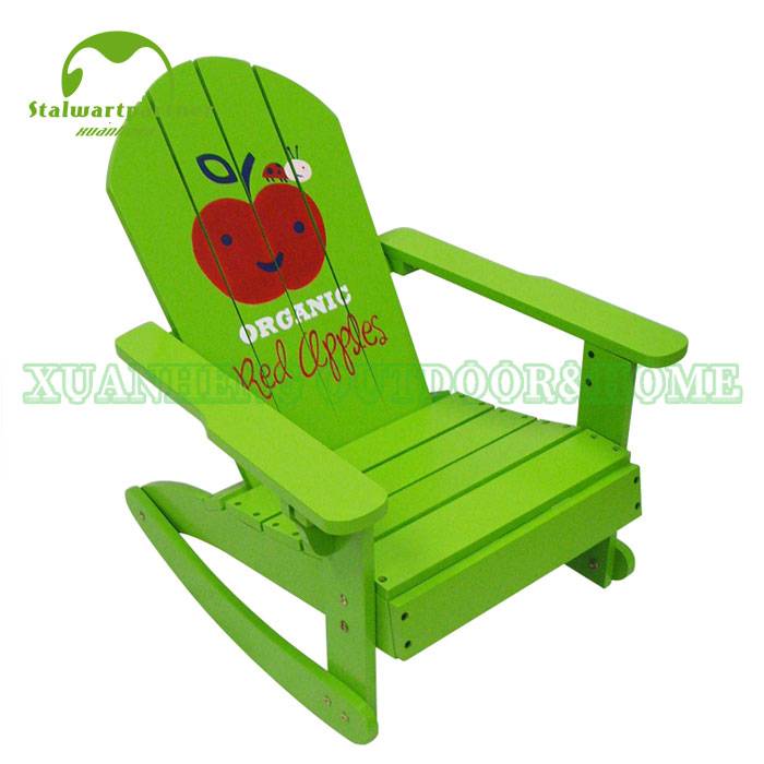 Kid’s Garden Relaxed Wooden Furniture Rocking Chair XH-T016