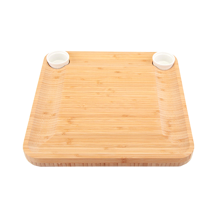 Chess Chopping Board With Cheese Knife Made Of Bamboo Featured Image