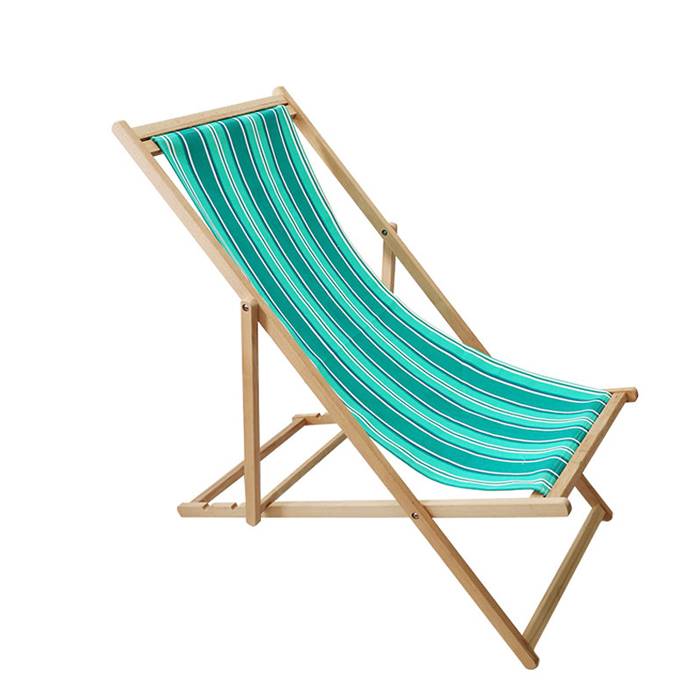 Sunshine Hardwood Folding Beach Chair Sun Lounge Deck Chair   XH-X038