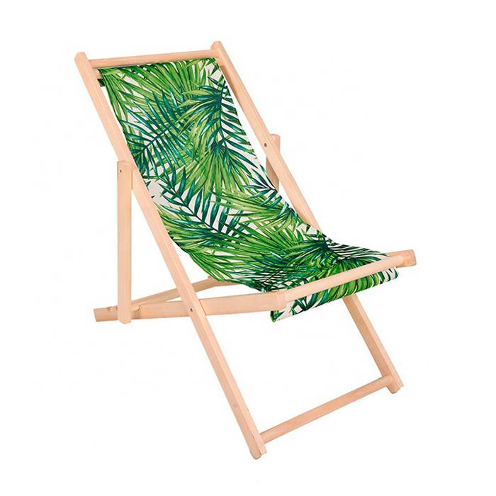 Portable Lunch Break Wooden chaise Lounger    XH-X040