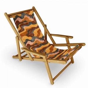 Folding Sling Fabric Beach Chair  XH-X082