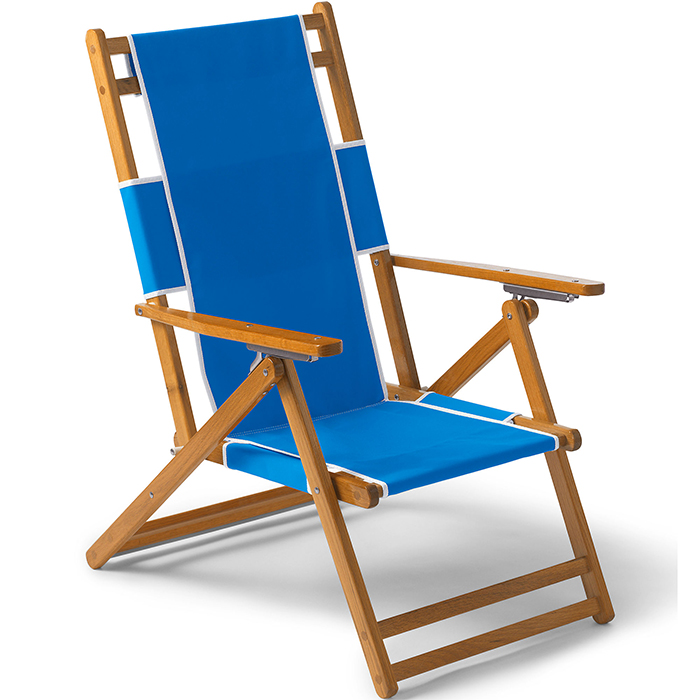Wooden Lounge Portable Folding Reclining Beach Deck Chair XH-X053