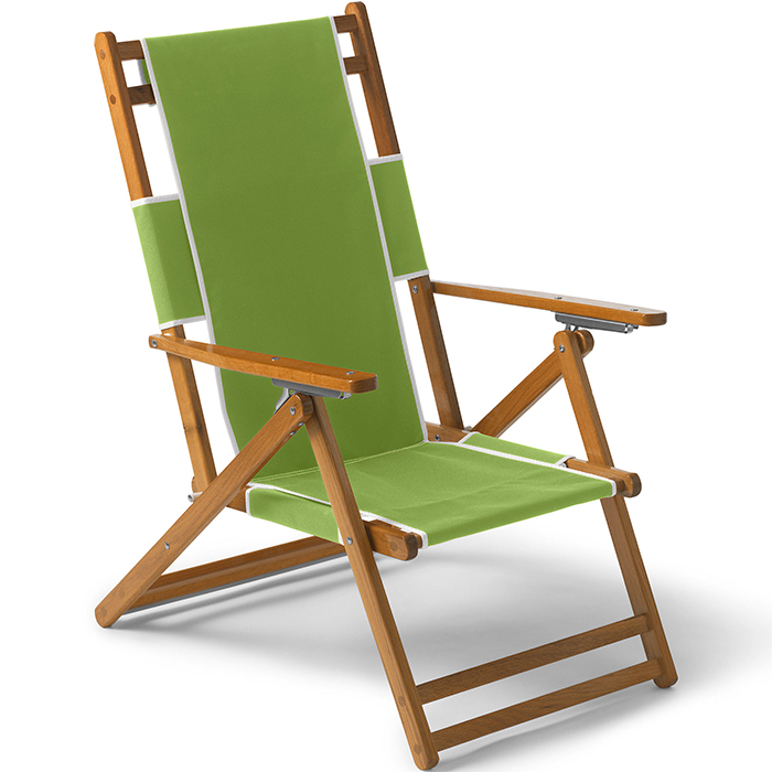 Oak Wood Beach Foot Rest Lounge Chair  XH-X060