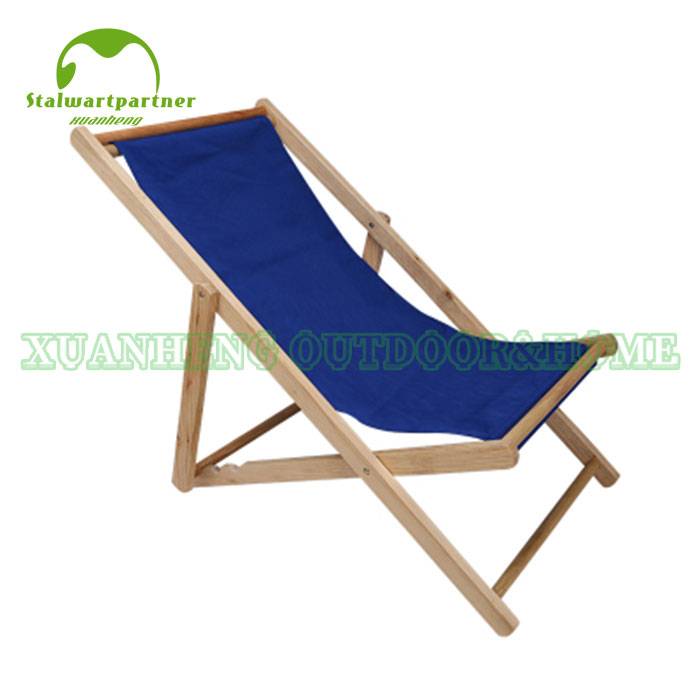 Wooden Camping Deck Beach Folding Chair XH-X048