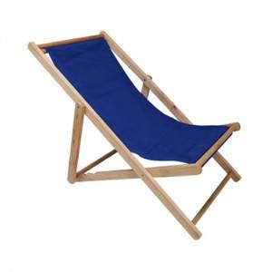 Outdoor Wooden Foldable Beach Sling Chair XH-X049