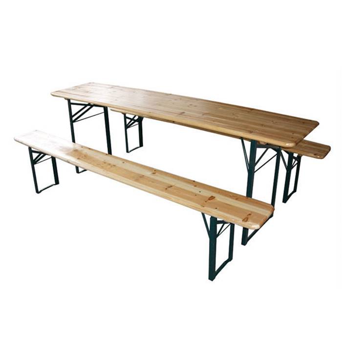 Outdoor Furniture Wood Beer Table Bench Kinder Bierbank Garnitur XH-V019