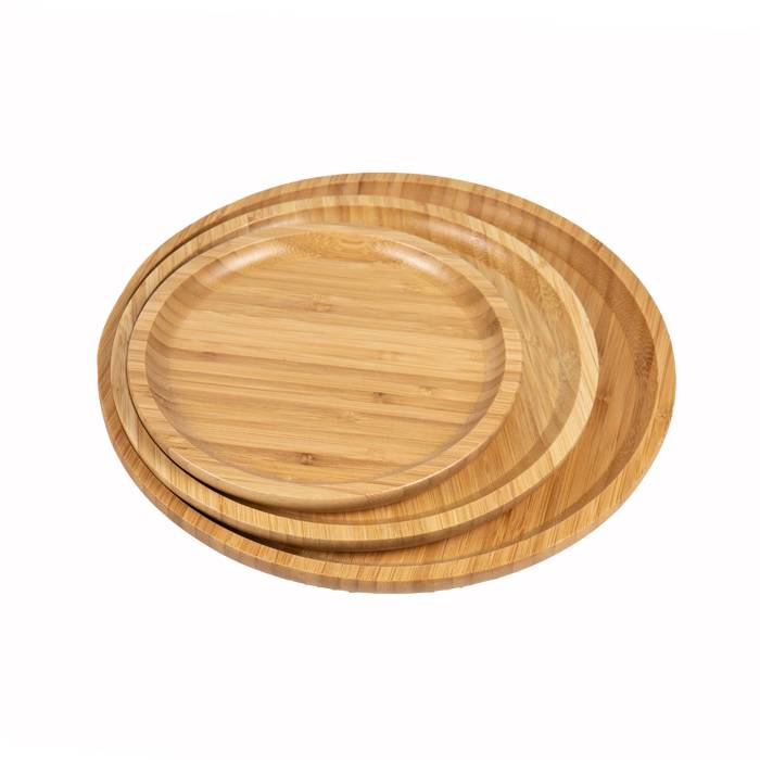 Bamboo Serving Tray For Hotel Cup Tray