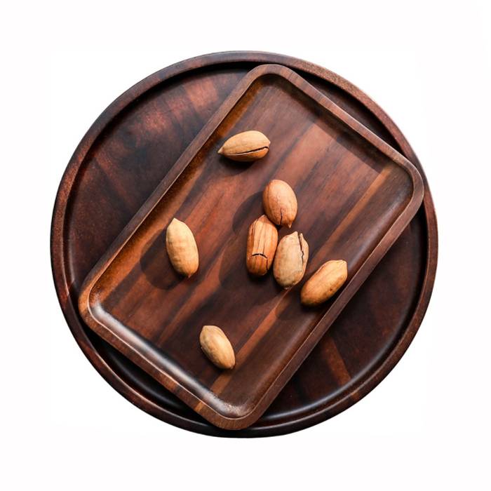 Eco-friendly Decorative Wood Serving Tray Set Featured Image