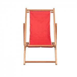 Outdoor Camping Picnic Folding Wooden Beach Chair For XH-W009