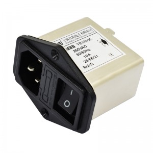 YB170 series power filter with fuse and switching IEC socket