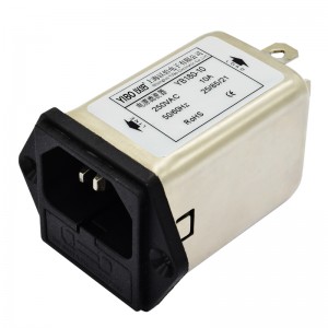 YB180 series IEC socket power filter with fuse